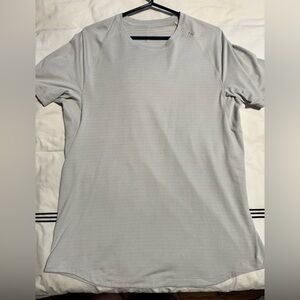 lululemon athletica Short Sleeve- license to train in Light Gray